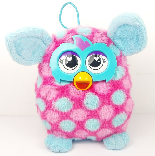 Peluche furby rose bleu - furby,