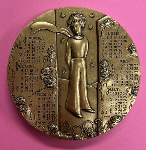 Medaille table calendrier - de,