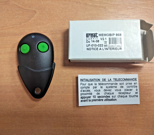 Télécommande radio portail