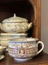Pot de chambre ancien Sarreguemines Parisia