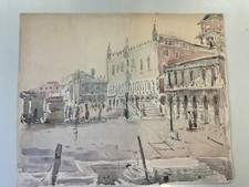 Venise, vue du Palais des