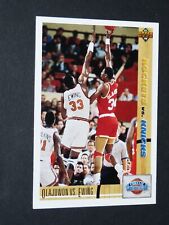 #33 OLAJUWON EWING ROCKETS KNICKS 1991-1992 NBA USA BASKETBALL UPPER DECK CARD