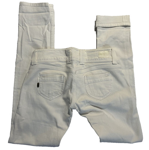 Jean blanc femme pepe jeans - blanc,