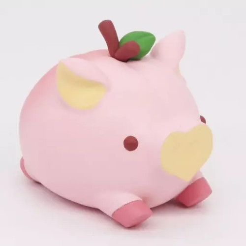 Mini figurine cochon pêche