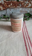 ANCIEN FLACON EN FAIENCE POMMADE ALESIA PHARMACEUTIQUE