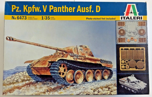 Maquette italeri char - 1/35,