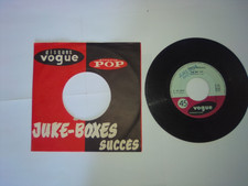 RARE JOHNNY HALLYDAY SP JUKE BOX VOGUE REF 45-834 "TUTTI FRUTTI"+1  BON ETAT