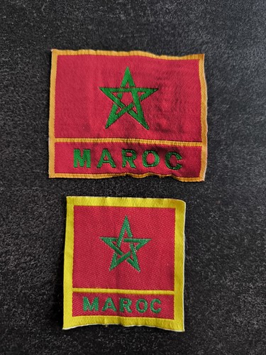 Ecusson brode maroc - ecusson,