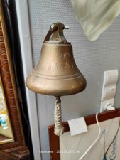 cloche en bronze diametre 15