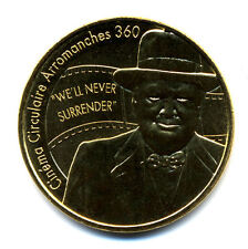 14 ARROMANCHES 360 Churchill, "We'll never surrender", 2021, Monnaie de Paris