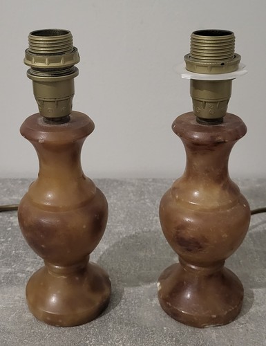 Ancienne pied lampe - ancienne, de