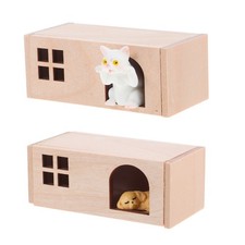  Maison Pour Chat Figurines De