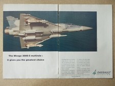 9/1994 PUB DASSAULT AVIATION MIRAGE 2000-5 MULTIROLE COMBAT AIRCRAFT AD 