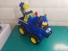 2210023 Figurine paw patrol pat patrouille véhicule deluxe chase dino rescue