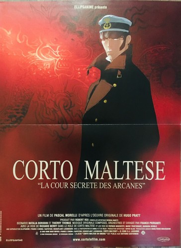 Affiche cinéma corto maltese - cinéma,