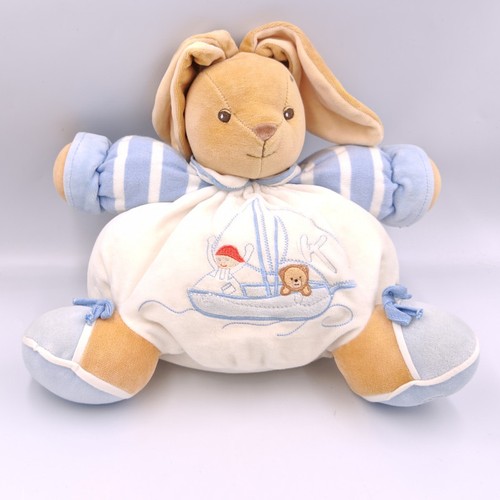 Doudou patapouf lapin - , blanc