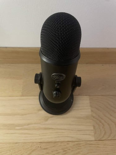 Micro blue yeti - blue, blackout