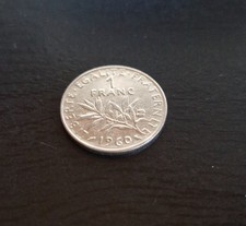 PIECE 1 FRANC SEMEUSE 1960