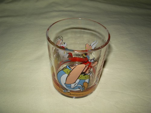 Verre nutella asterix - nutella, et