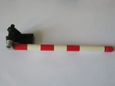 LEGO  -  BARRIERE PASSAGE NIVEAU  - TRAIN BARRIER LEVEL WHITE RED