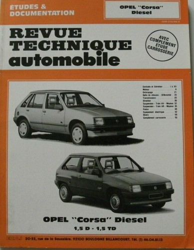 Revue technique automobile - revue,