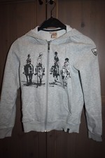 Veste à capuche d'équitation mixte fouganza Taille 12 ans Couleur grise
