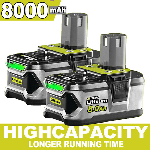 0ah batterie 18v pour - 2x, 8.0ah