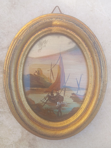 Ancienne peinture mignature - ancienne,