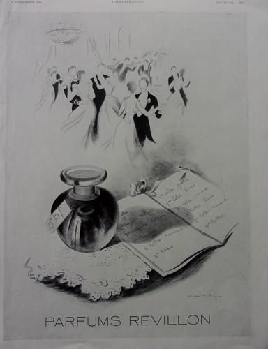 Publicite ancienne parfums - ancienne,