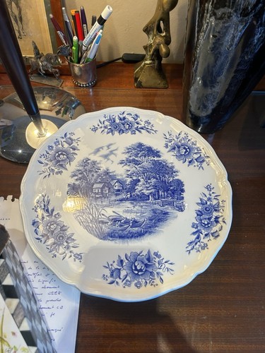 Grand plat tarte ancien - grand, à