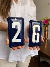 Plaque Numéro Rue Soviétique Fonte - 2 - 6 ou 9