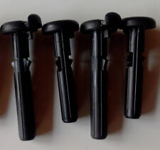 4 guide guides Clips plastique Tube fixation appuie-tête peugeot 107