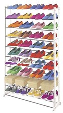 Armoire à Chaussures Jusqu'À 40 Paire Support pour Meuble Regal Léger