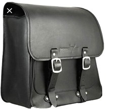 Sacoches Harley 28 litres cuir véritable, très bon état Marque Buffalo. 