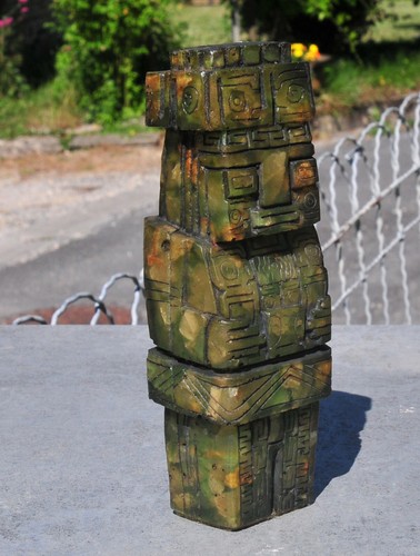 Rare petite statue dieu - -,