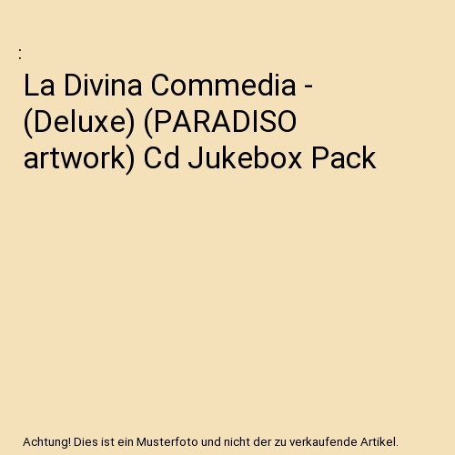 Divina commedia - divina, (deluxe)