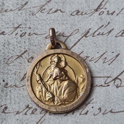 Pendentif médaille saint - médaille,