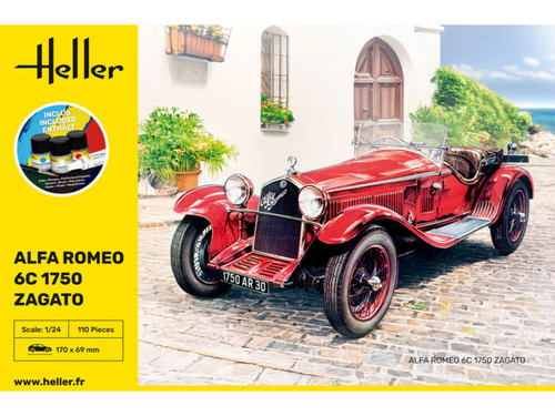 Heller alfa romeo - romeo, 1750cc