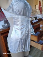Gaine ancienne Satin blanc
