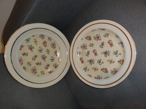 Plats rond art deco - plats,