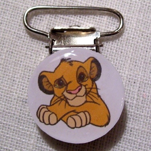 Clip pince attache tétine - clip,