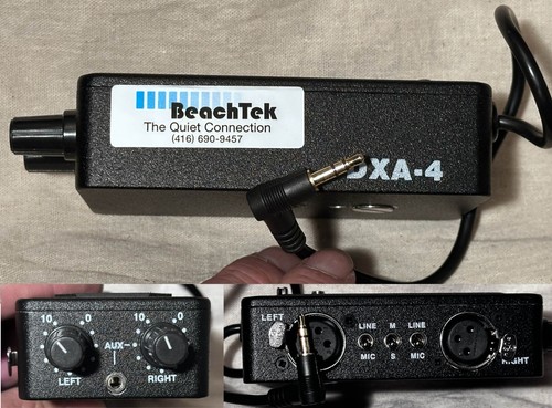 Beachtek dxa dual - xlr, to