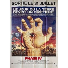PHASE IV French Movie Poster  - 38x59 in. - 1974/R1985 - Saul Bass, Nigel Davenp