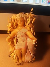 santon ancien -  berceau petit