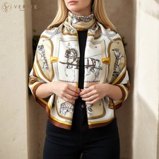 RARE VINTAGE HERMES Silk Scarf