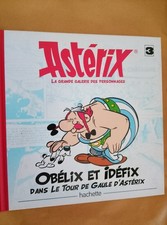 livre bd livret asterix n°3 obelix et idefix dans le tour de gaule d'asterix
