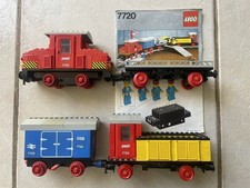 LEGO Train 12v : Modèle 7720 Locomotive 1980