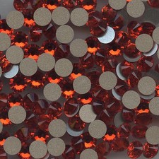 2058 SS30 HY *** 20 STRASS SWAROVSKI FOND PLAT 6,4mm  HYACINTH F