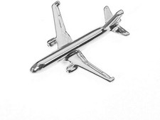 Pins Avion AIRBUS A320 Chromé