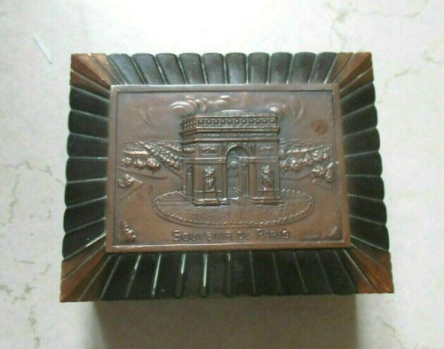 Boite ancienne métal cuivre